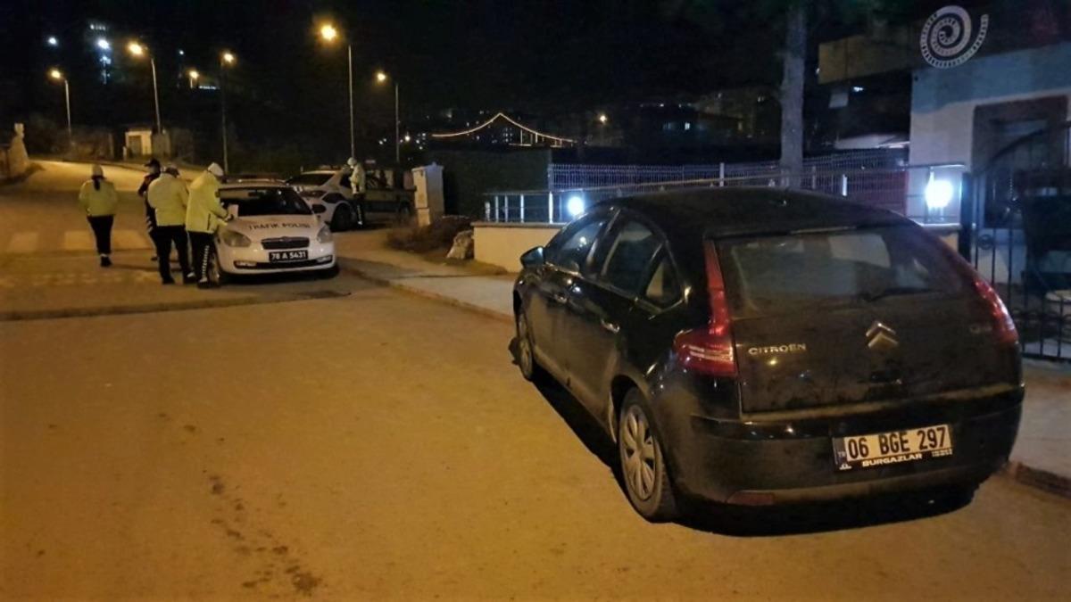 &lsquo;Dur&rsquo; ihtarına uymayan ş&uuml;pheli s&uuml;r&uuml;c&uuml; aracını bırakıp ka&ccedil;tı