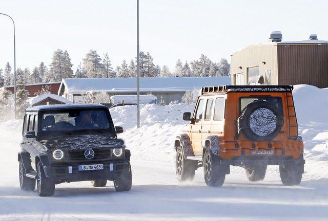 2022 Mercedes G-Class 4 × 4² kameralara yakalandı