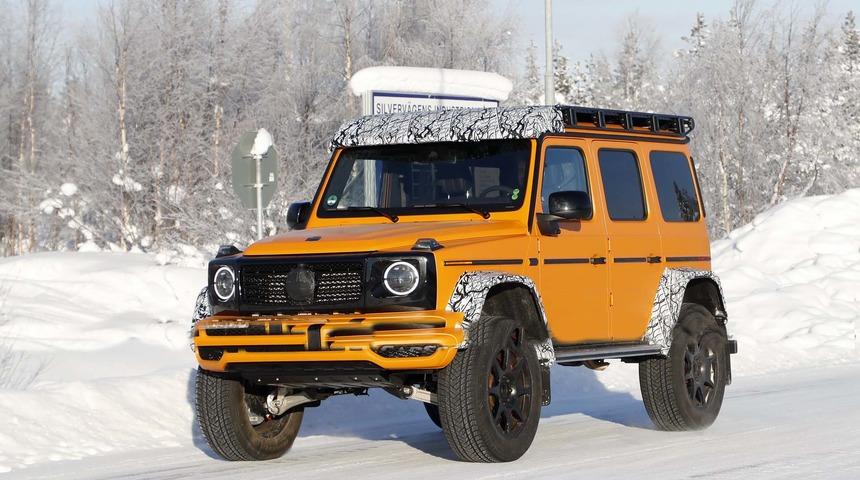 2022 Mercedes G-Class 4 × 4² kameralara yakalandı