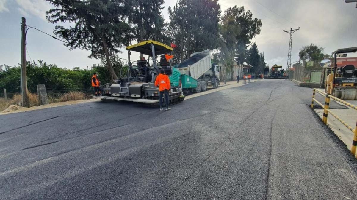 B&uuml;y&uuml;kşehir Belediyesi, Tarsus&rsquo;ta yol &ccedil;alışmalarına devam ediyor