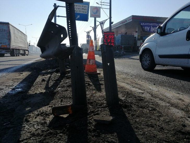 Sürücünün öldüğü kaza güvenlik kamerasına saniye saniye yansıdı G2