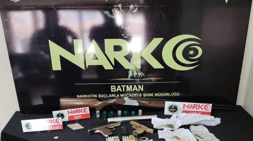 Batman’da uyuşturucu operasyonu: 7 gözaltı
