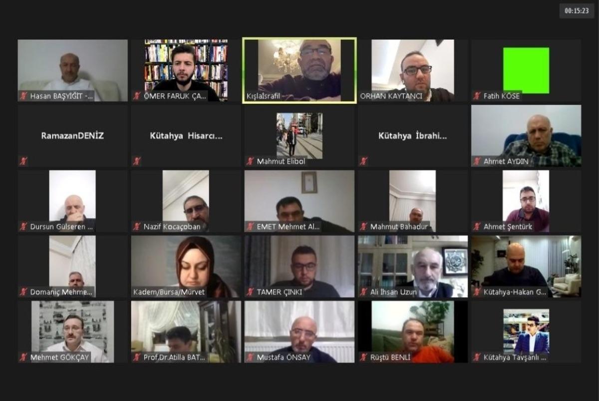 Başdanışman Kışla, K&uuml;tahya&rsquo;daki STK temsilcileri ile buluştu