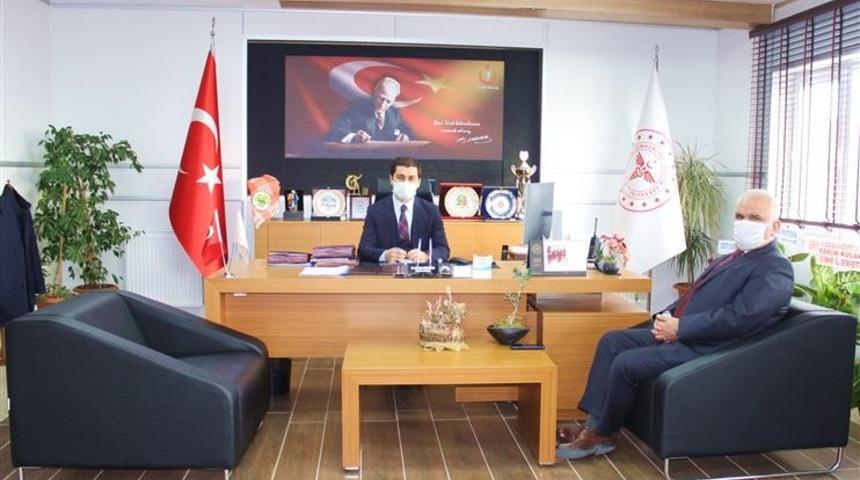 İl M&uuml;ft&uuml;s&uuml;nden &rsquo;hayırlı olsun&rsquo; ziyareti