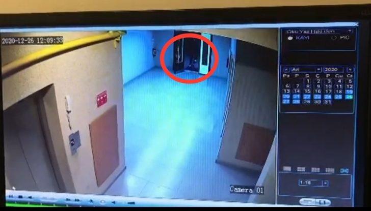 Bisiklet hırsızlığı apartmanın güvenlik kamerasına takıldı G2