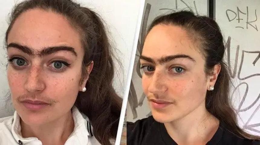 Kaşlarını almıyor, bıyıklarını uzatıyor! İşte sebebi