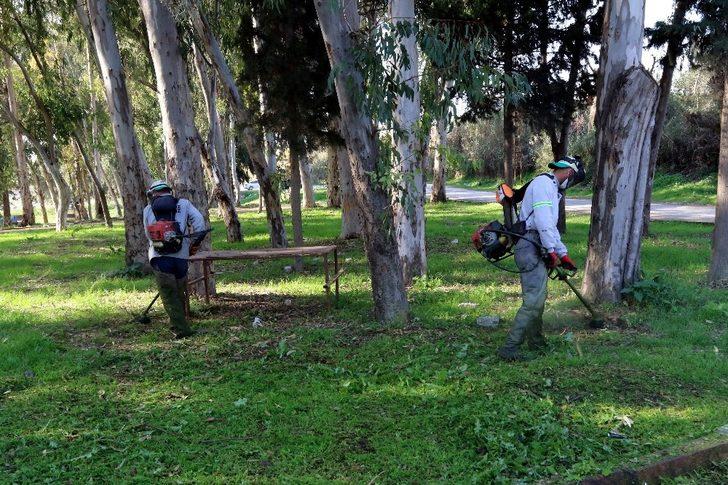 Karacailyas mesire alanı yenileniyor G2