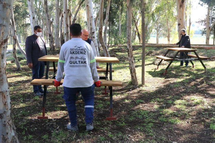 Karacailyas mesire alanı yenileniyor G4