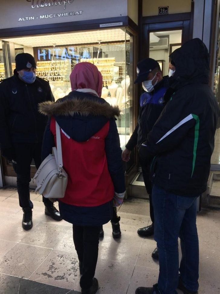 Kayseri zabıtasından dilenen çocuklara denetim G5