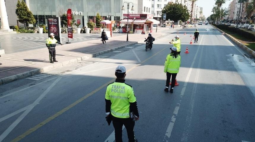 2 günde bin 523 motosiklet ve motorlu bisiklet denetlendi