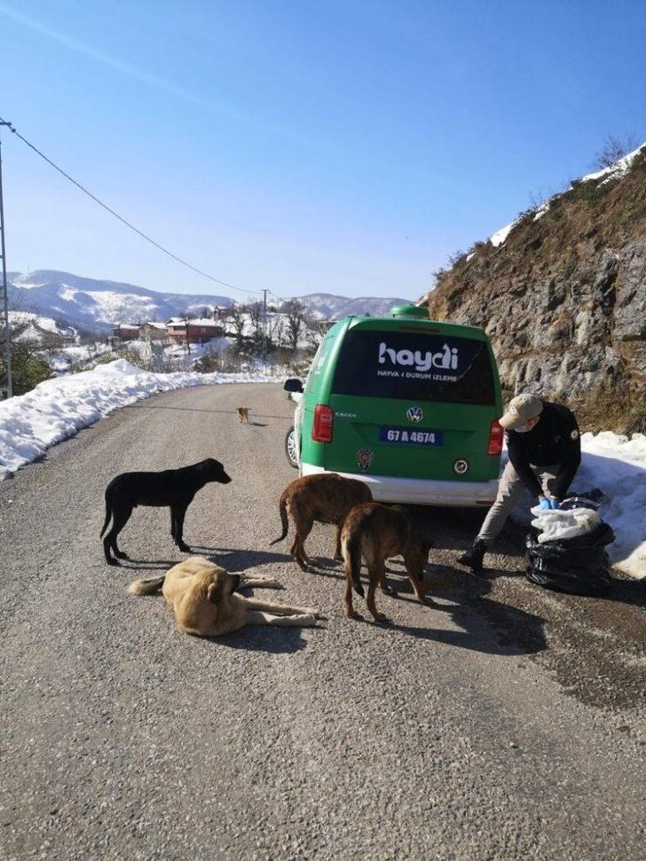 Zonguldak Polisi sokaktaki canları unutmadı G3