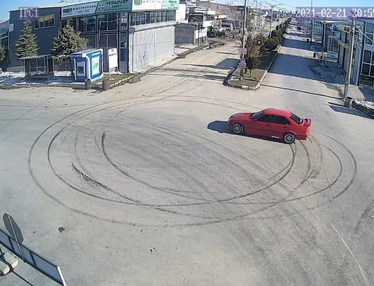 Kısıtlamada drift atan sürücüye 7 bin TL’ye yakın para cezası kesildi G3