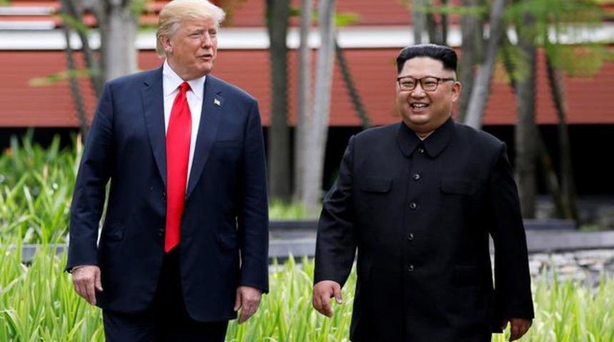 Trump, Kim'e 'gel seni uçakla eve bırakayım' demiş!