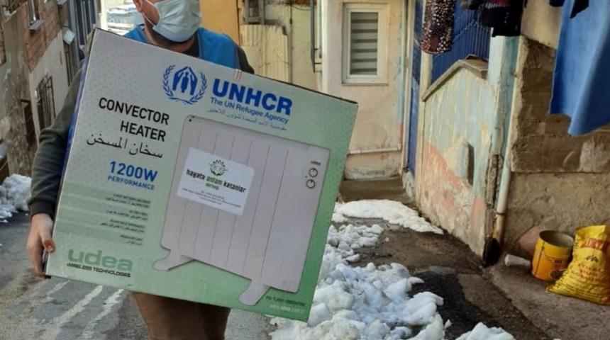 Samsun&rsquo;da 250 aileye kışlık yardımı