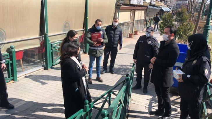 Tepebaşında sosyal mesafe denetimi yapıldı G2