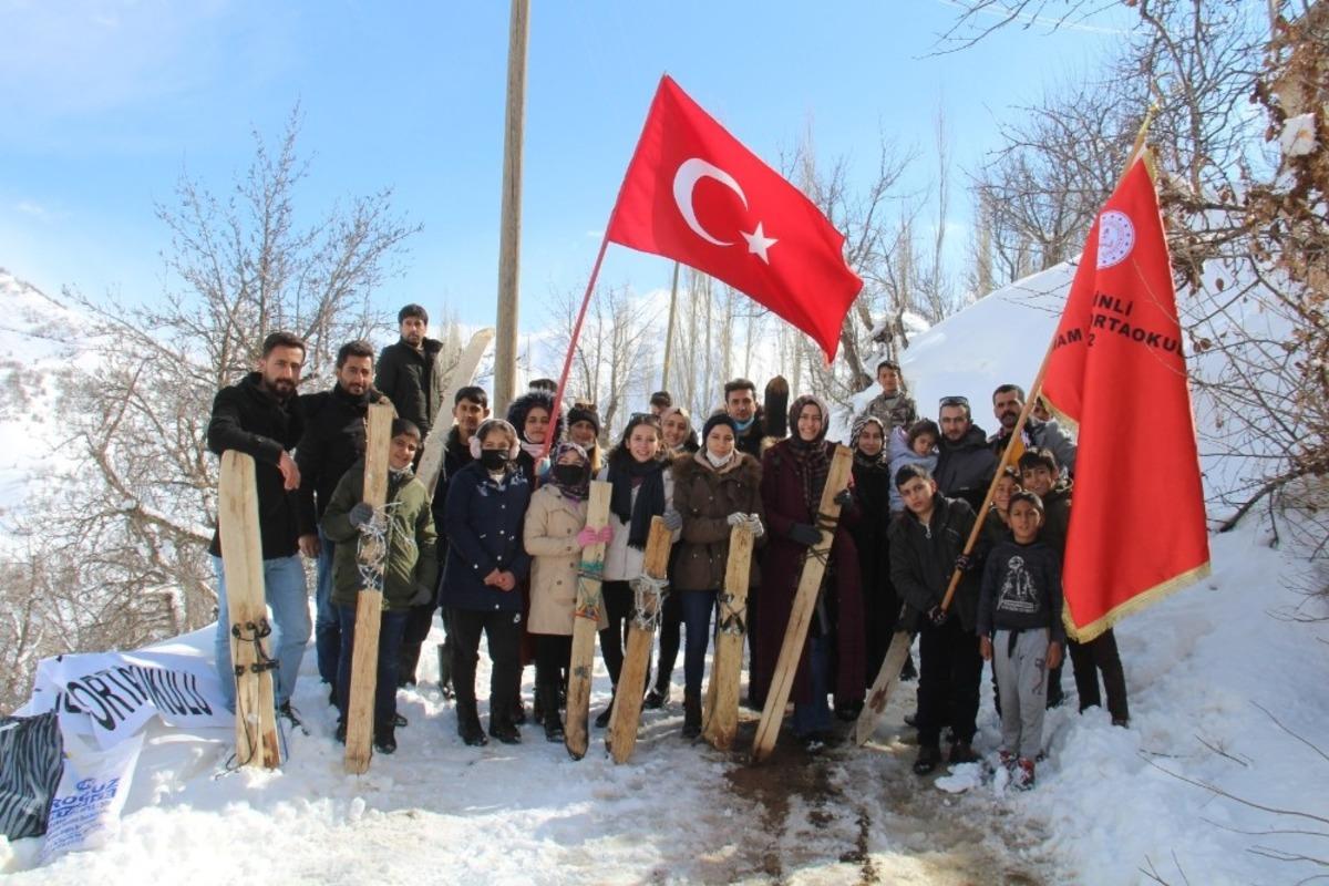 Şemdinli usul&uuml; kayağa b&uuml;y&uuml;k ilgi