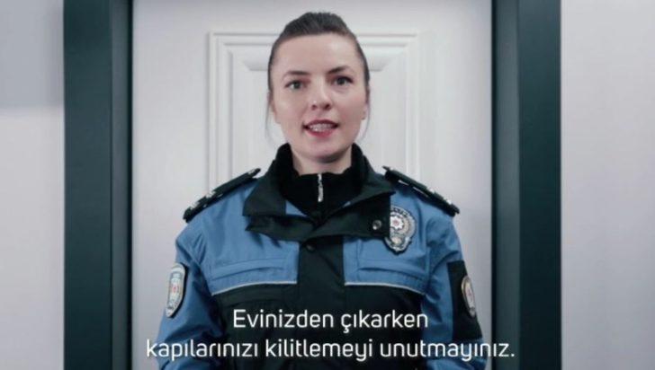 Samsun polisi evden hırsızlık olaylarına dikkat çekmek için kamu spotu hazırladı G3