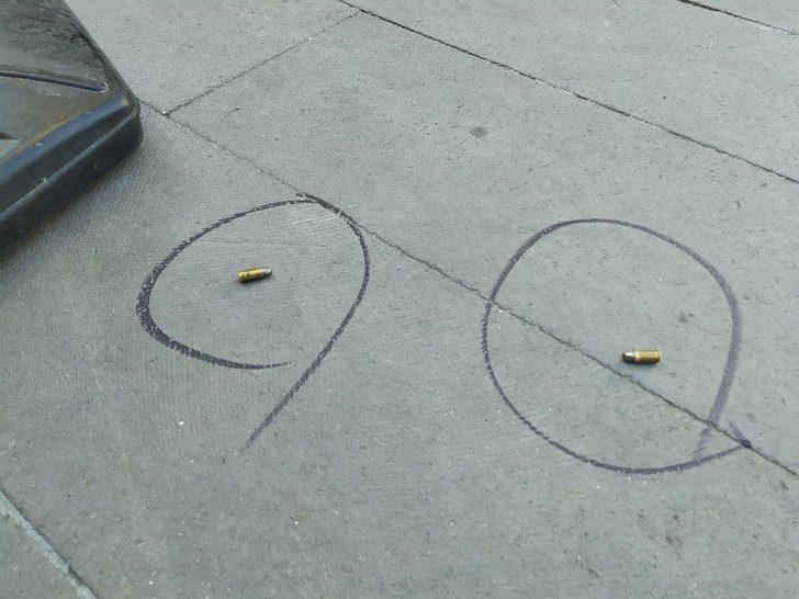 Akrabaların cami çıkışı silahlı kavgası kamerada G1