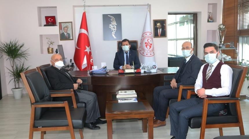 AK Parti Milletvekili İsmail Tamer’den Gençlik ve Spor İl Müdürlüğü’ne Ziyaret