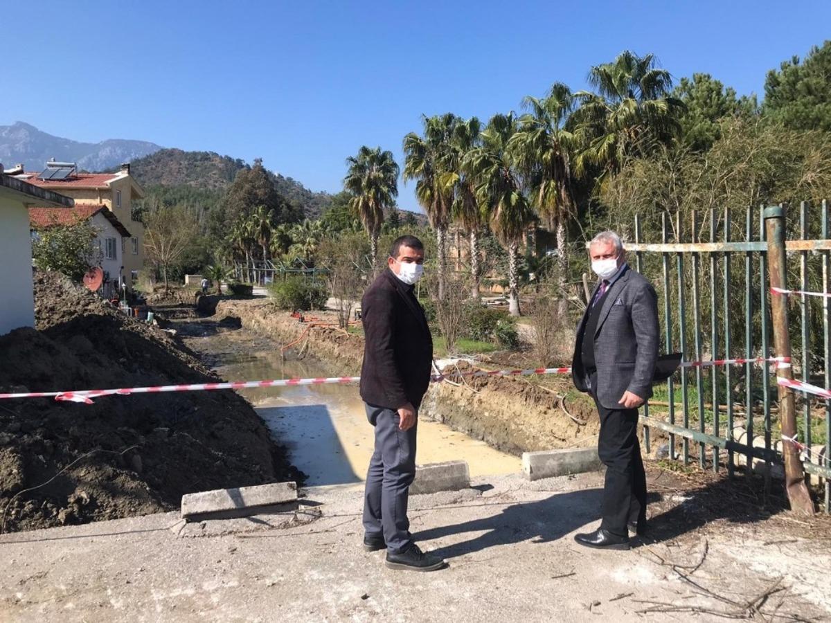 Kemer Belediyesinden alt ve &uuml;st yapı &ccedil;alışmaları