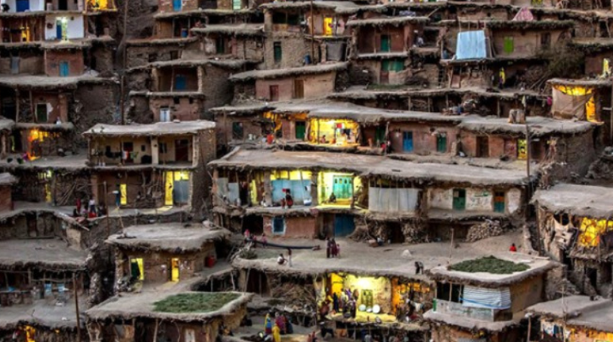 1000 yıllık saklı cennet keşfedildi! Sıradışı mimari özellikleriyle Masuleh Köyü