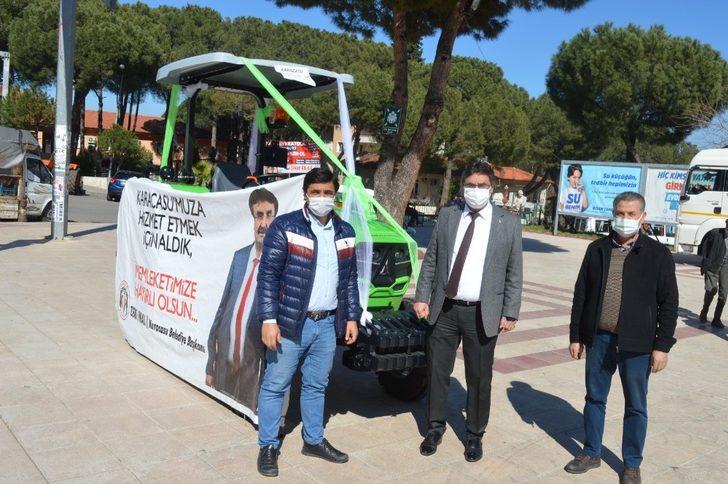 Karacasu Belediyesi yeni aracını vatandaşın hizmetine sundu G3