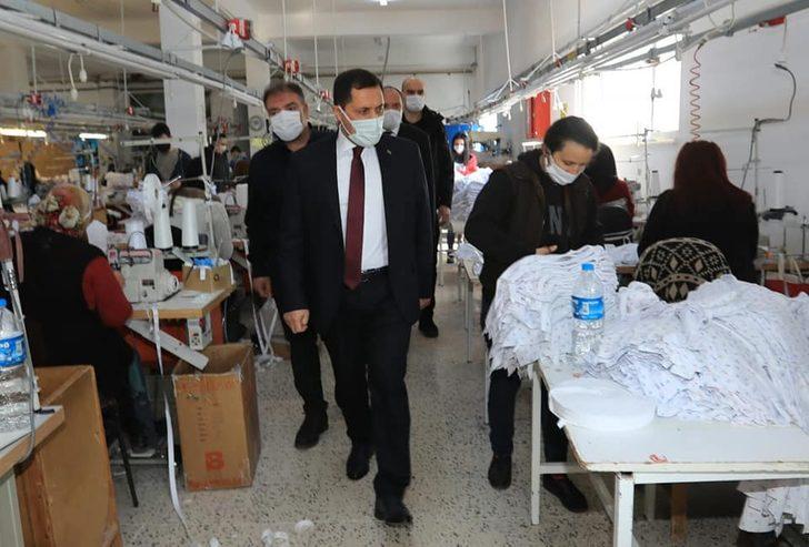 Vali Masatlı, OSB’deki firmaları inceledi G3