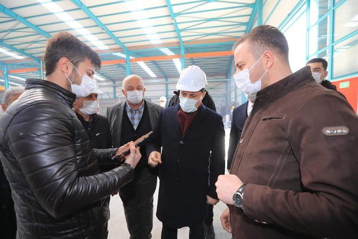 Vali Masatlı, OSB’deki firmaları inceledi G4