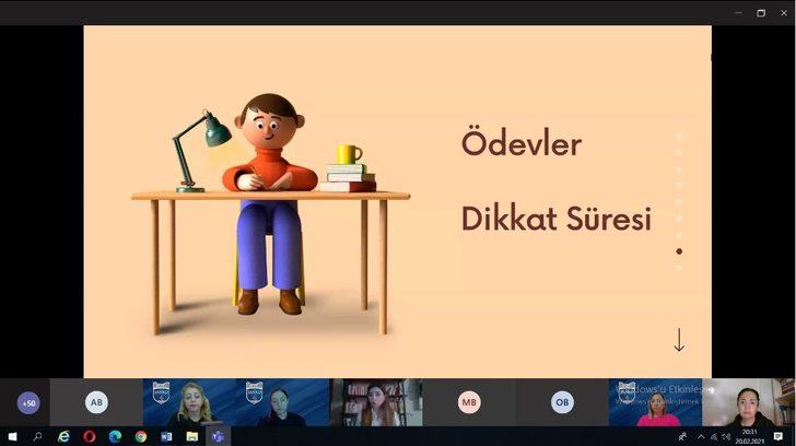 Sanko okullarında online veli söyleşisi yapıldı G3