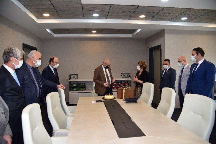 Başkan Ergün’e sürpriz doğum günü G5