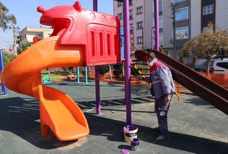 Turgutlu’da parklar bahara hazırlanıyor G2