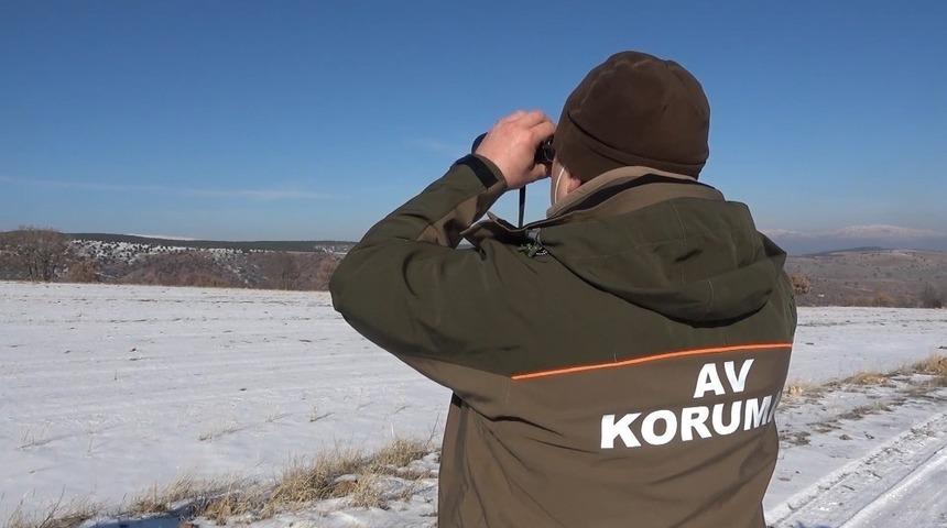 Kırıkkale’de yasa dışı avlanan 4 kişi yakalandı