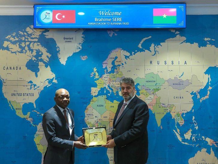 Burkina Faso Ankara Büyükelçisi’nden KBÜ ziyareti G2