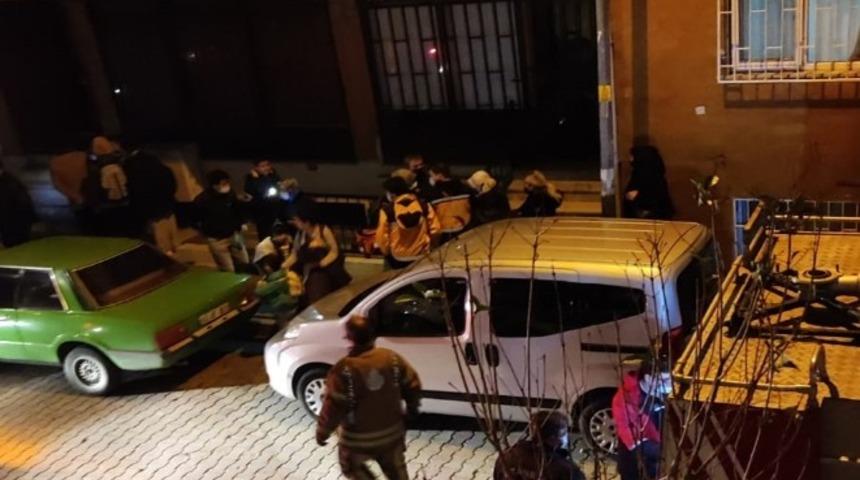 Bahçelievler’de 6 katlı binada yangın