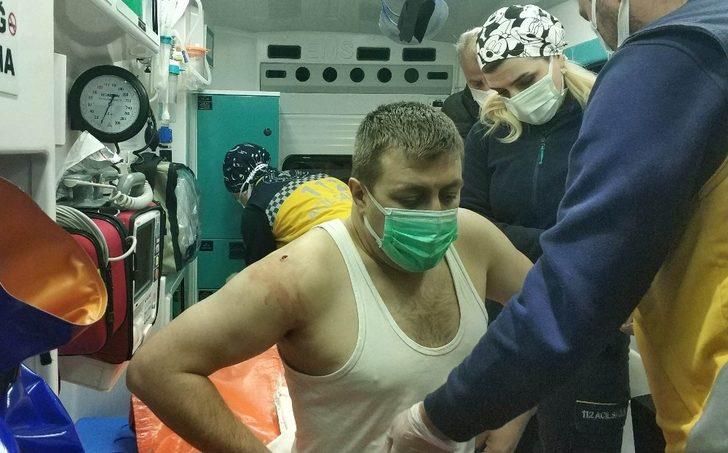 5 lira vermeyen güvenlik görevlisini bıçaklayarak hastanelik etti, yakalanınca "benden şikayetçi olma" dedi G1