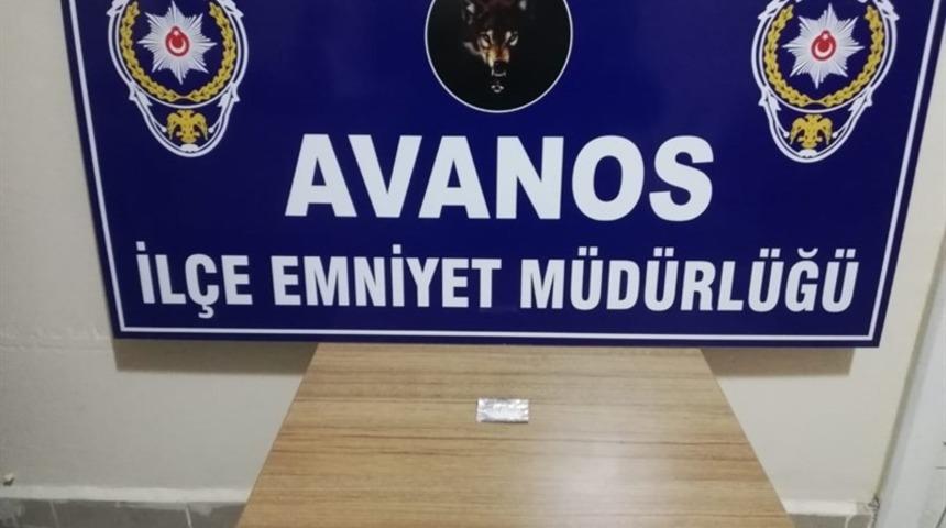 Avanos&rsquo;ta ş&uuml;pheli şahıstan uyuşturucu ele ge&ccedil;irildi
