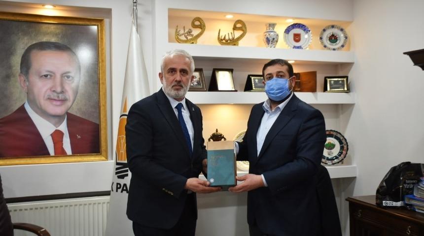 &Ccedil;elebi&rsquo;den hayırlı olsun ziyareti