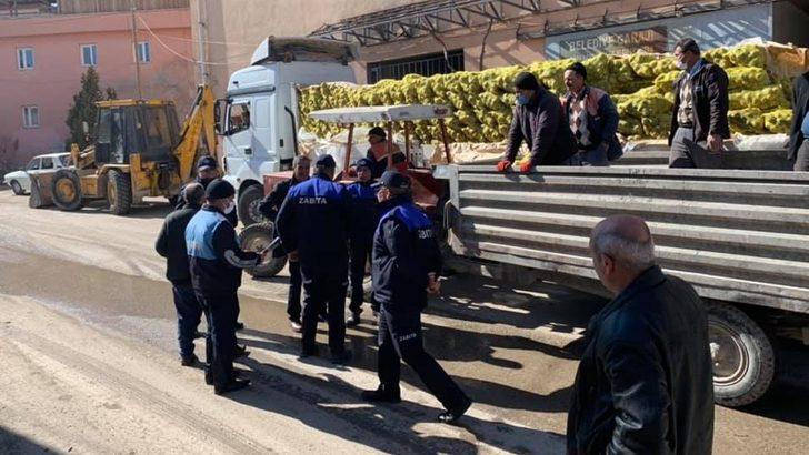 Keskin’de üreticiden alınan patatesler ihtiyaç sahiplerine dağıtıldı G1