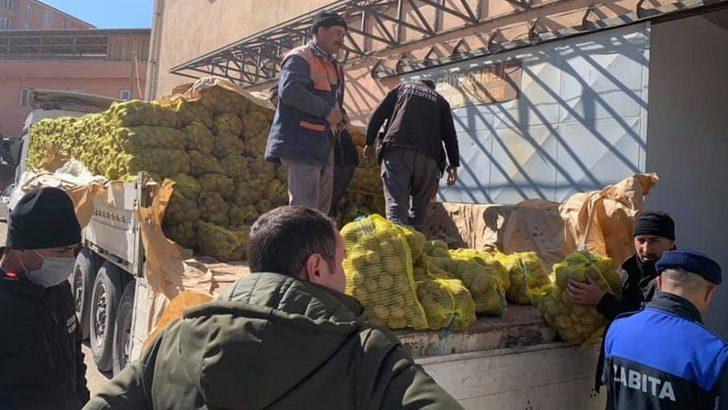 Keskin’de üreticiden alınan patatesler ihtiyaç sahiplerine dağıtıldı G2
