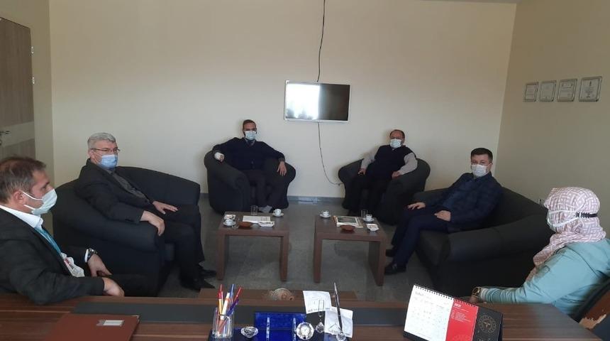 AK Parti Emet İlçe Başkanı Ciner’den hastane ziyareti