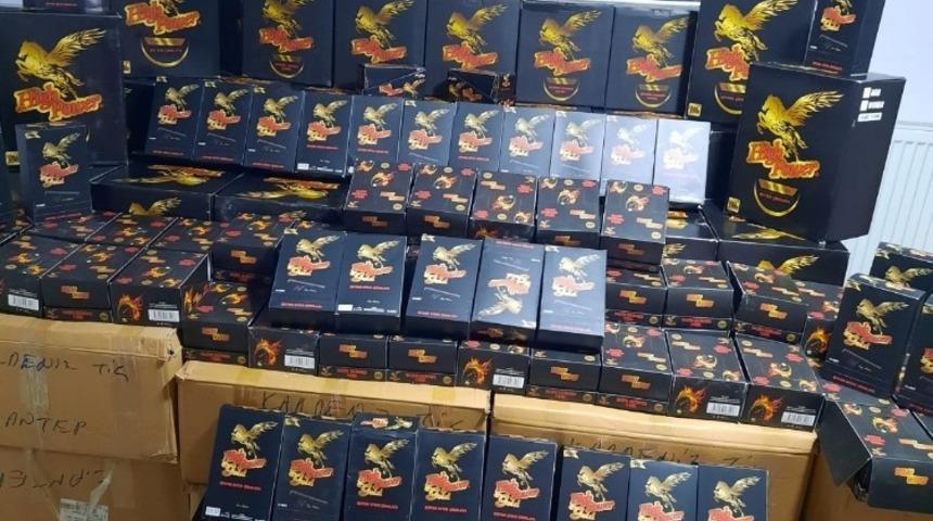 Gaziantep’te 750 bin lira değerinde cinsel içerikli ürün ele geçirildi