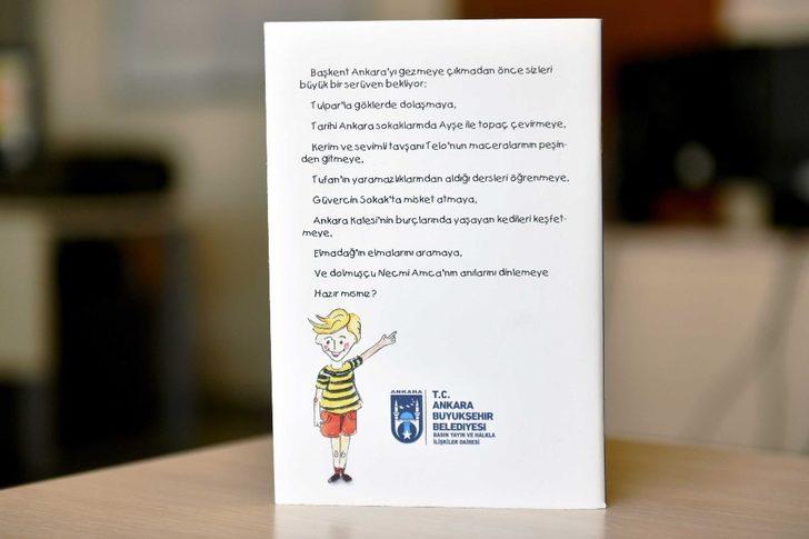 Başkentli çocuklar Ankara’yı kitaplarla öğrenecek G3