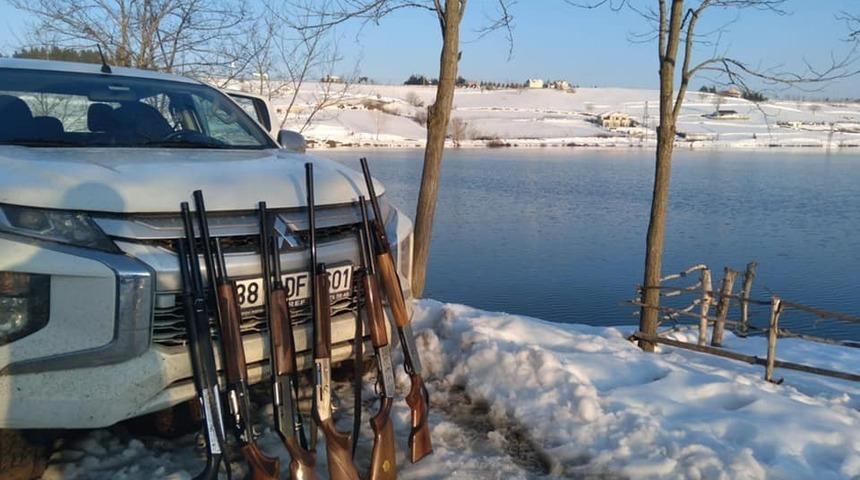 Yasadışı avlanan 39 kişiye para cezası