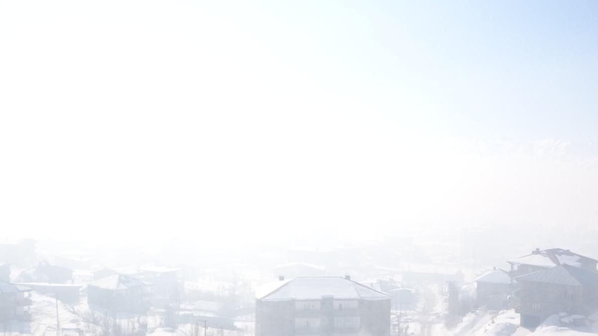 Y&uuml;ksekova&rsquo;da yoğun sis