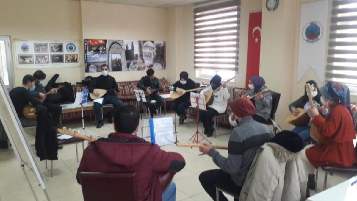 Siirt Belediyesinde kurslar başladı