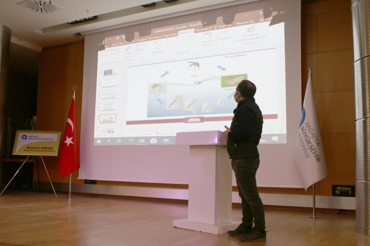 B&uuml;y&uuml;kşehirden sinekle m&uuml;cadele ekibine eğitim