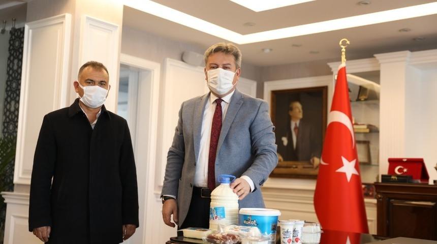 Başkan Palancıoğlu, "Yerli ve katkısız üretimi daime destekliyoruz"