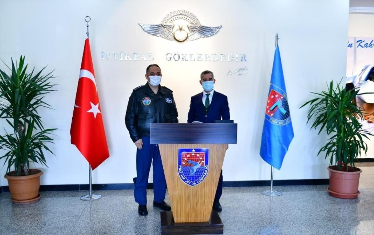 Başkan &Ccedil;ınar&rsquo;dan Komutan Koltukoğlu&rsquo;na hayırlı olsun ziyareti