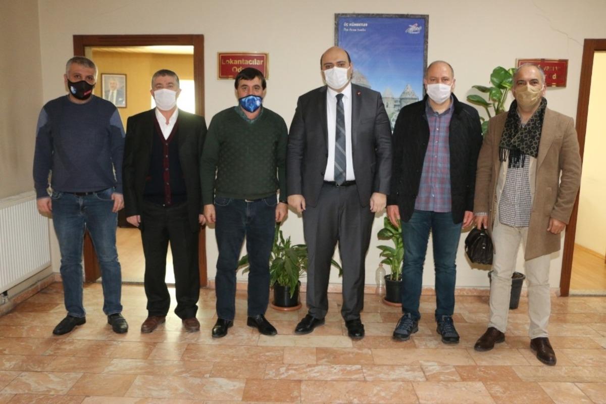Başkan Orhan&rsquo;dan esnaf odalarına ziyaret