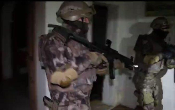 57 kişinin gözaltına alındığı suç örgütüne şafak operasyonu kamerada G2